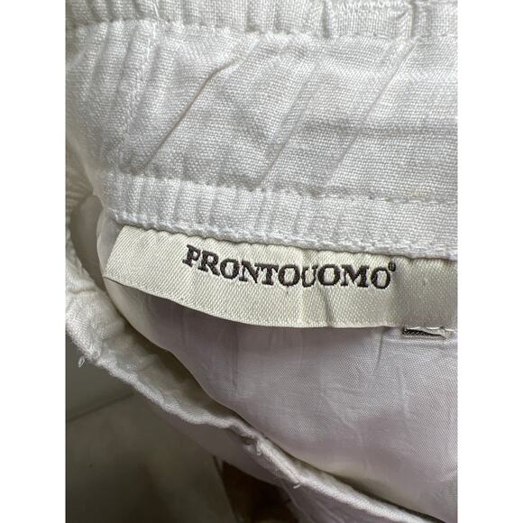 Prontouomo Linen Pants Men's Size Large - Picture 4 of 6